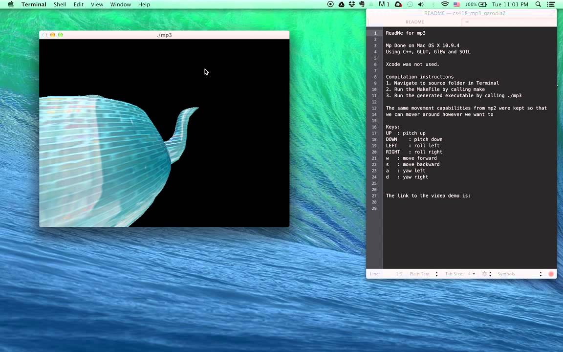 CS 418 MP3 Demo