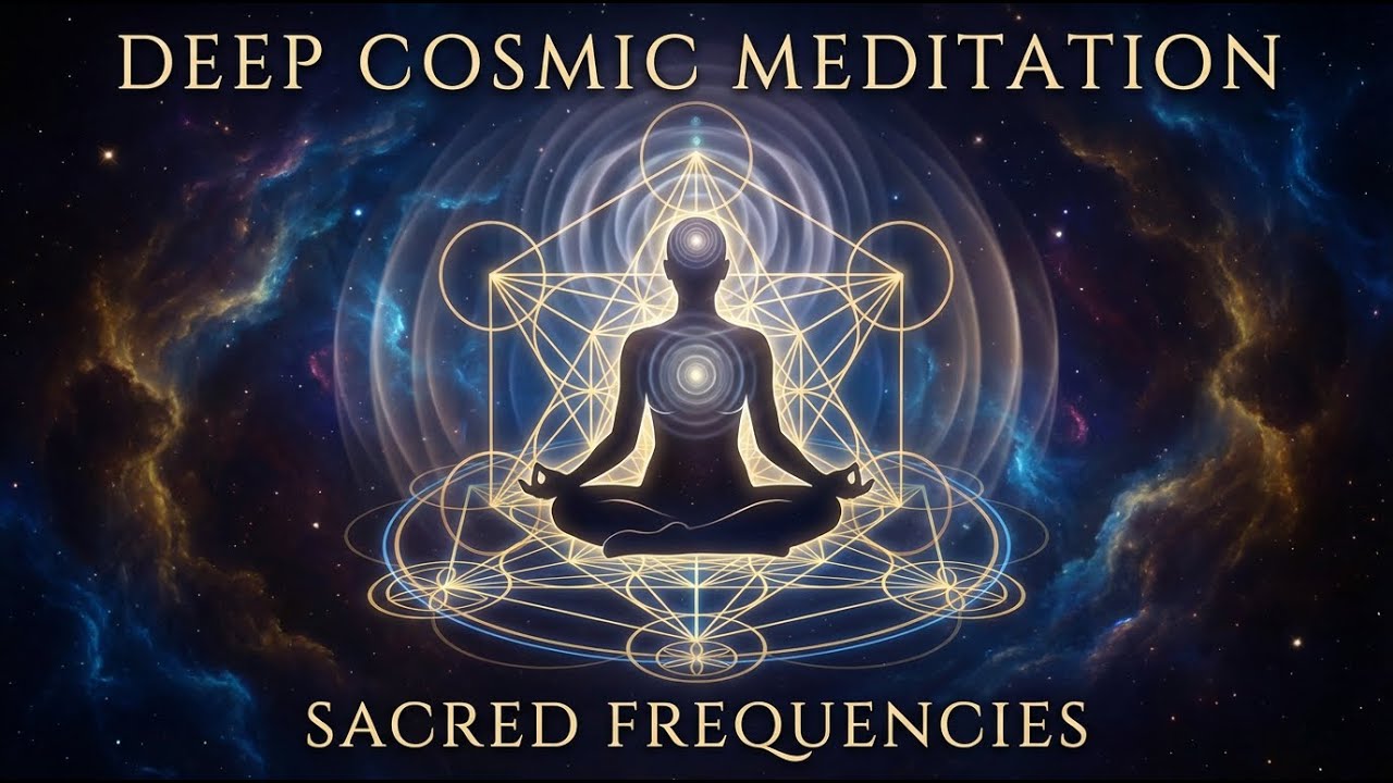 174Hz + 285Hz + 432Hz + 528Hz | Healing Brain Resonance: Gentle Cellular Renewal, Calm Nerves