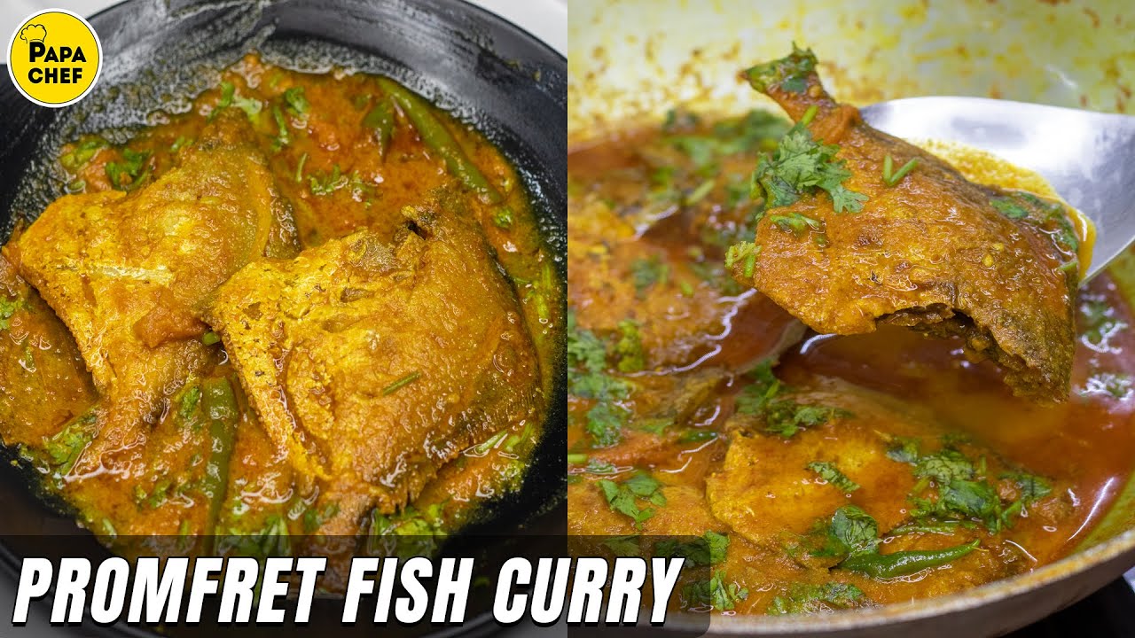Authentic Bengali Style Pomfret Macher Jhal | Pomfret Fish Recipe in Bengali Style