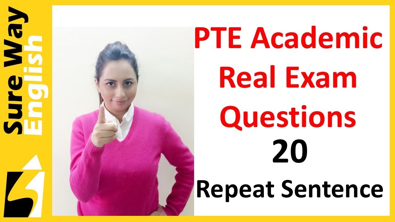 PTE Repeat Sentence Practice with Answers | Real Exam Questions