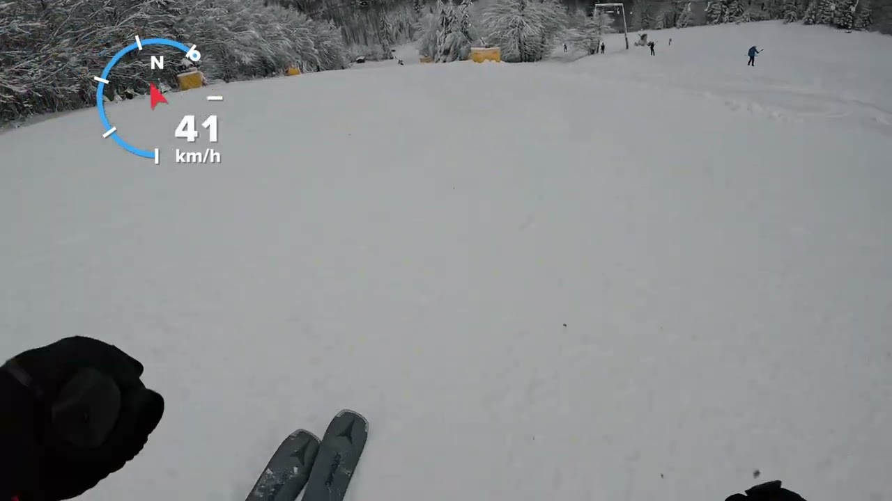 ⛄️ ⛷️ Fresh snow in Altastenberg! - Skiing Westfalenhang I (🔴), best run in resort!?