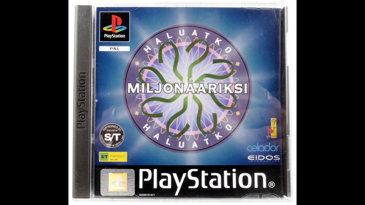 Haluatko miljonääriksi ps1 pelaamista