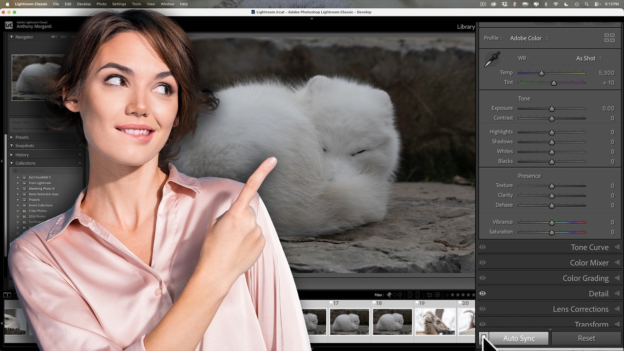 Как правильно выполнить пакетное шумоподавление в Lightroom