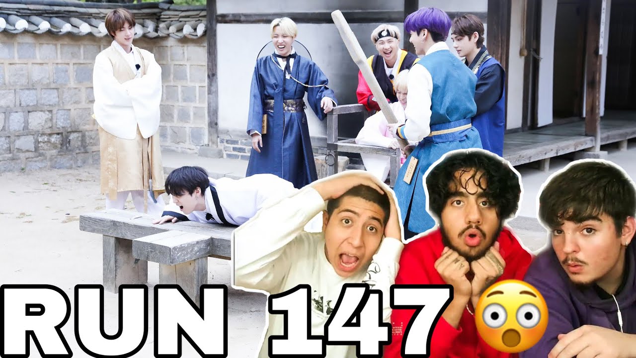 *QUE PASARÁ?* REACCIÓN BTS - RUN 147