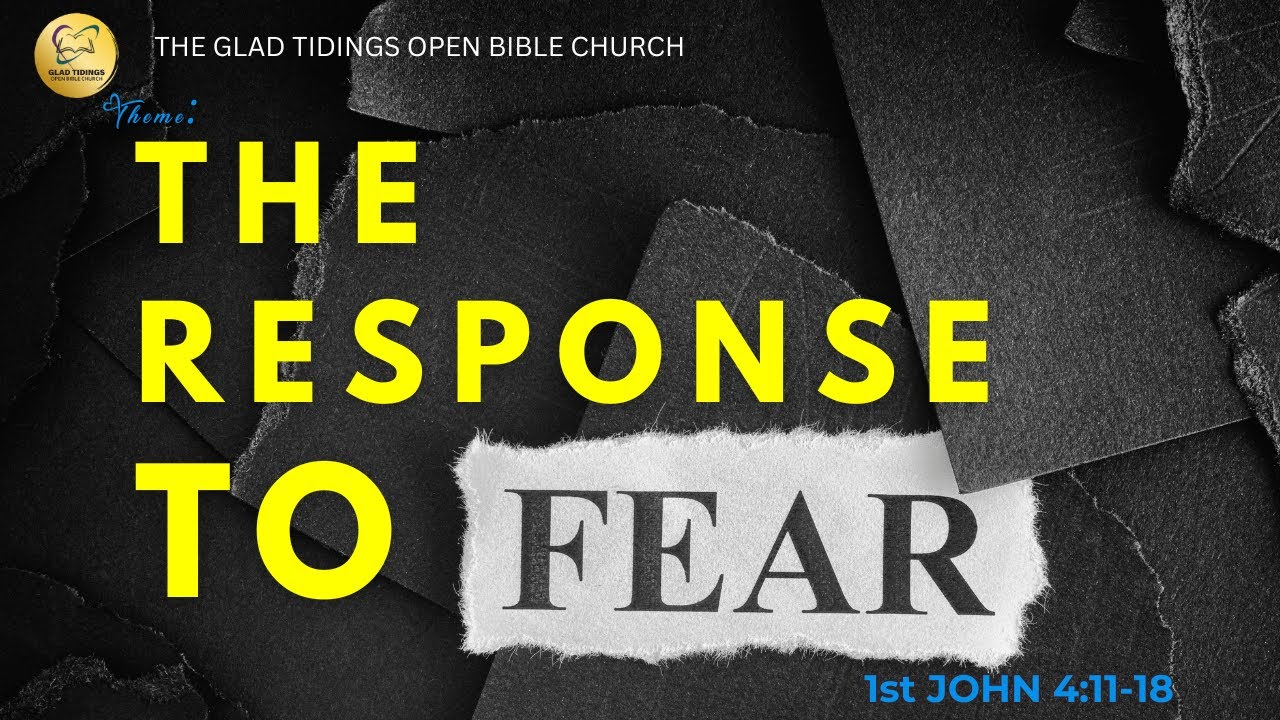 8:00 am - Sunday October 19, 2025 - Glad Tidings Open Bible Church Sunday Service