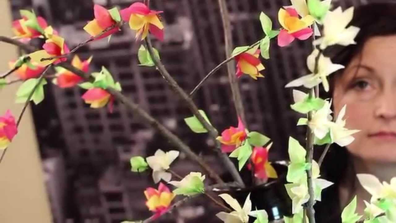 How To Make Paper Flowers | Flower Blossoms