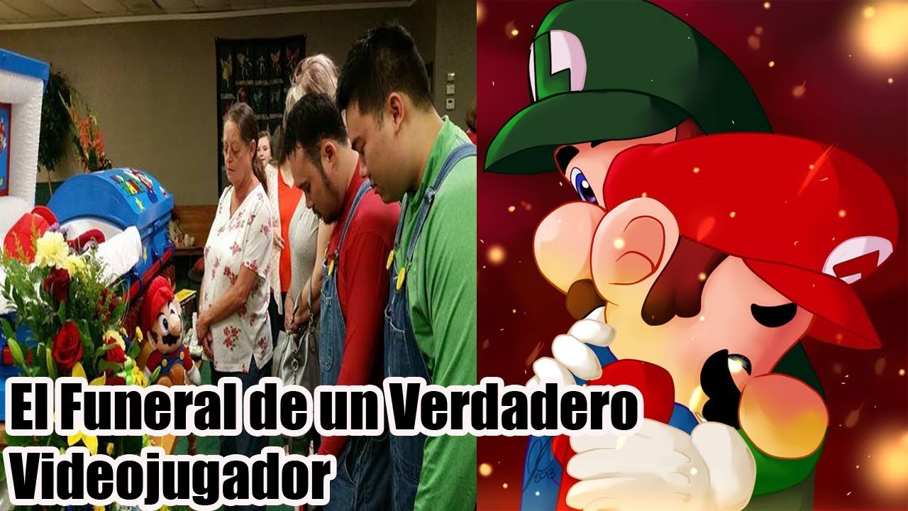 El Funeral de un Verdadero Videojugador de Super Mario Bros