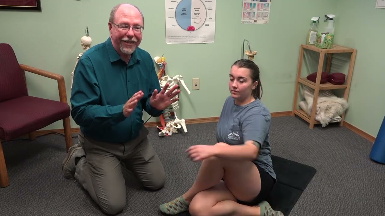 Seated Thoracolumbar Rotational Stretch