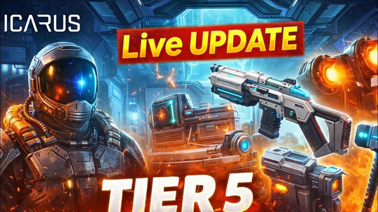 *Live - Tier 5 Crafting - Update - Icarus - S4:E5