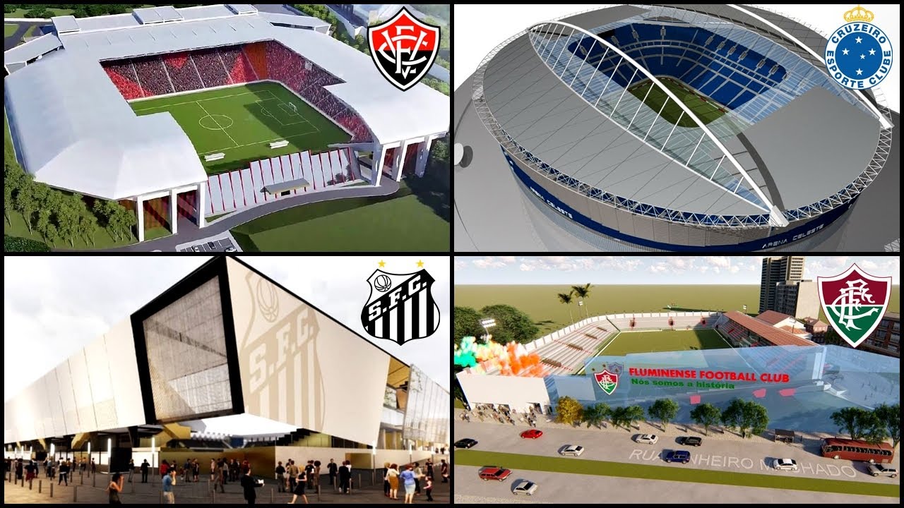 PROJETOS de ARENAS BRASILEIRAS que NUNCA SAÍRAM do PAPEL! - PARTE 2