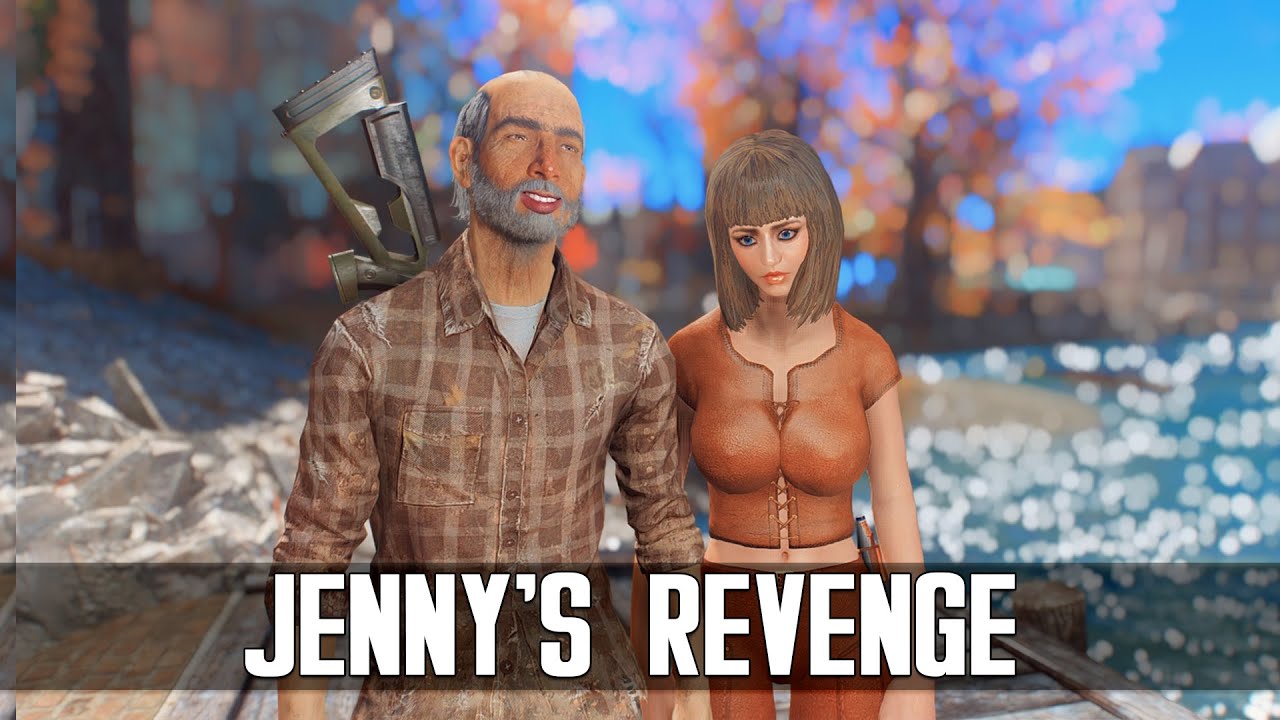 Fallout 4 - Jenny's Revenge - Who Is that Girl? (K1-98) Jenny Companion Mod