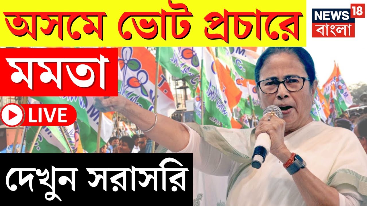 Mamata Banerjee LIVE | Assam এ Lok Sabha Election এর প্রচারে মমতা, দেখুন সরাসরি  | Bangla News