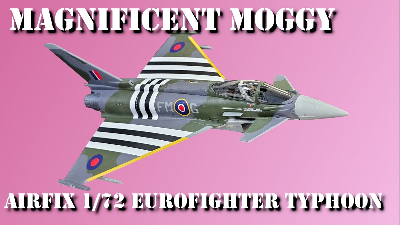 NEW Eurofighter Typhoon FGR.4 starter set from Airfix featuring Xtradecal set