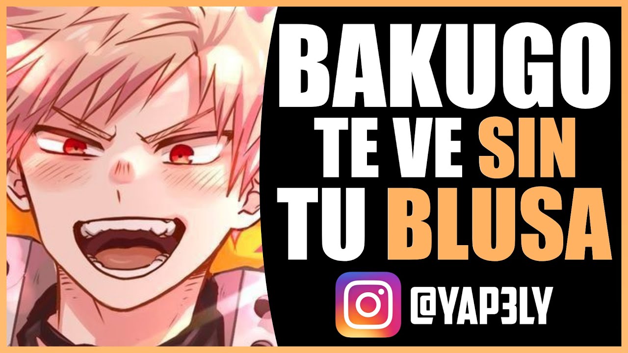 Bakugo te ve sin... 😱 | ASMR Bakugou