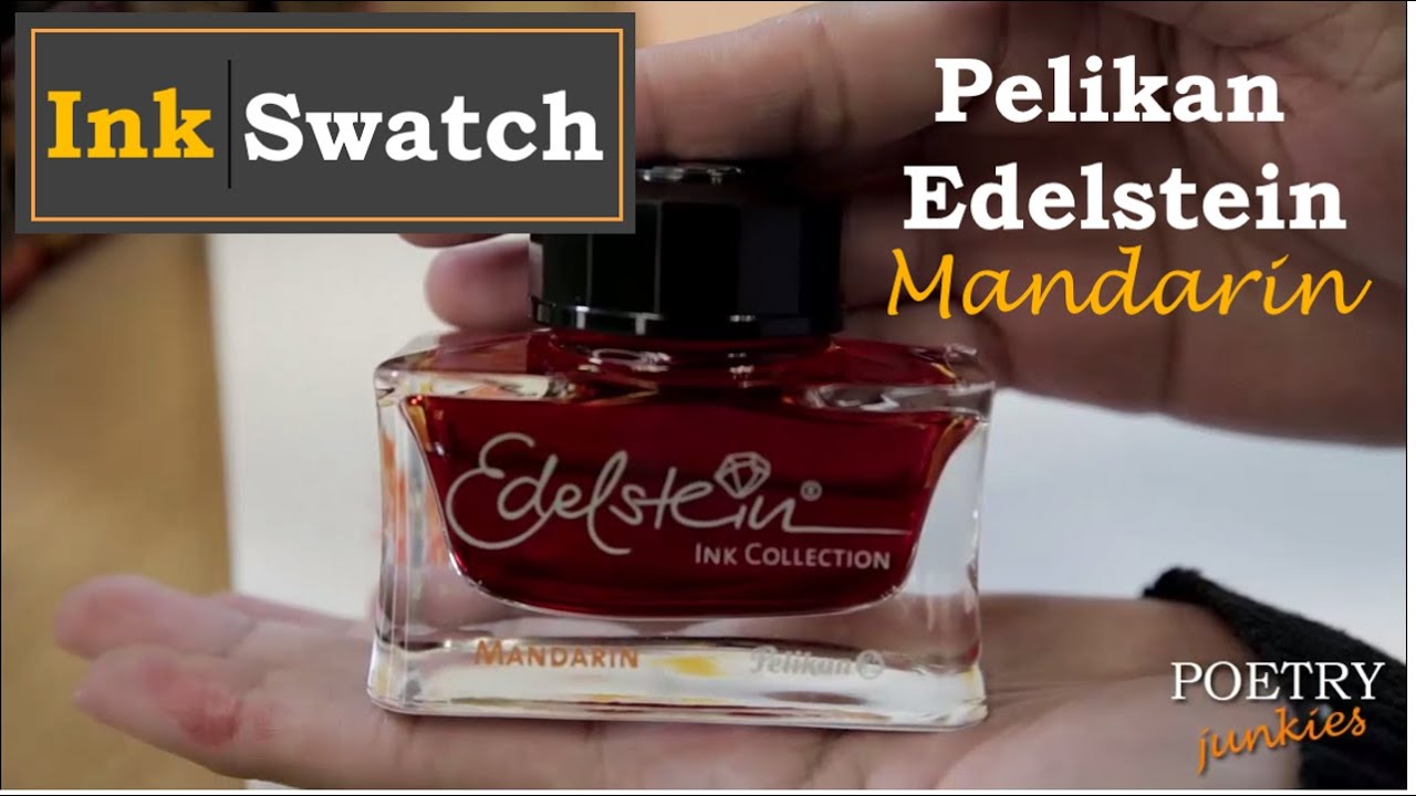 Ink Swatch Pelikan Edelstein Mandarin