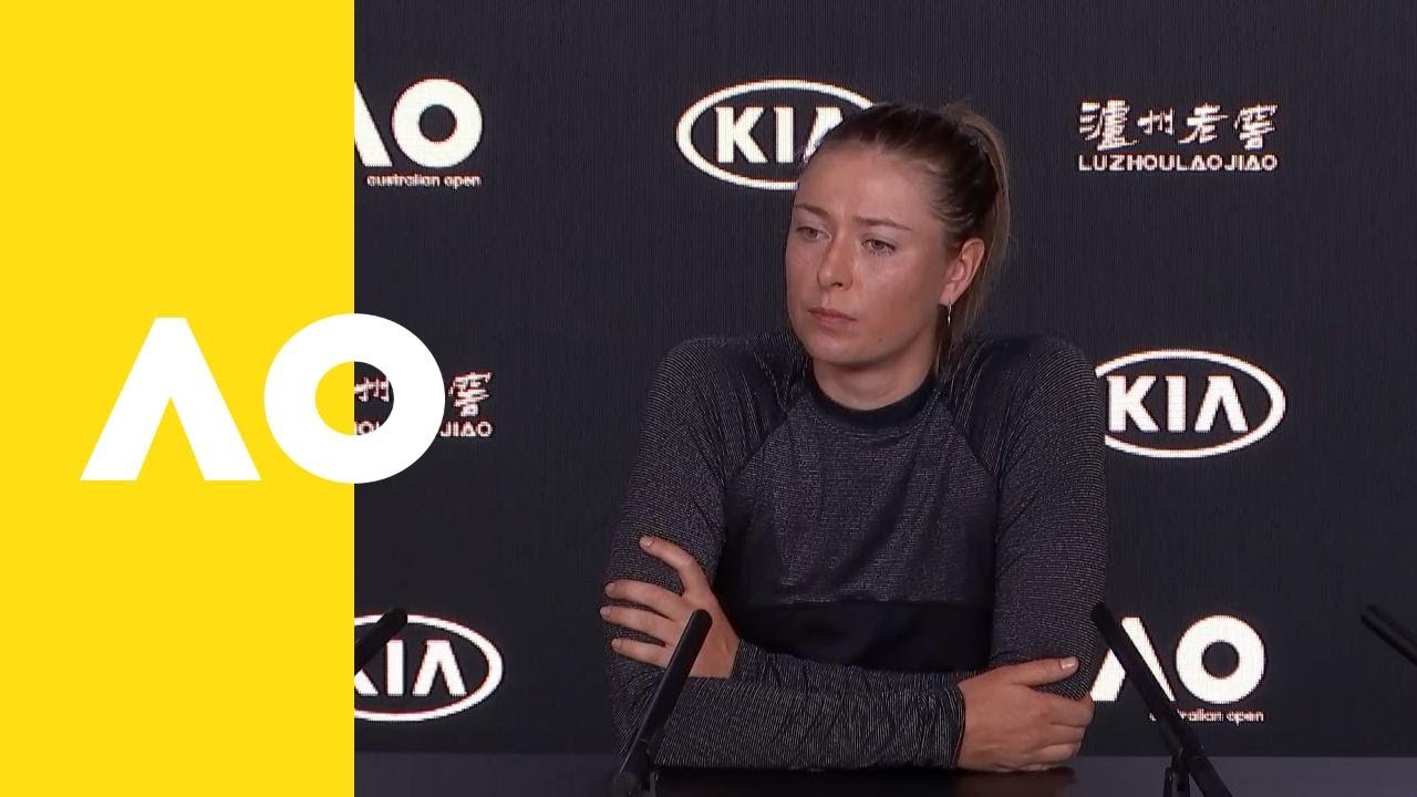 Maria Sharapova press conference (4R) | Australian Open 2019