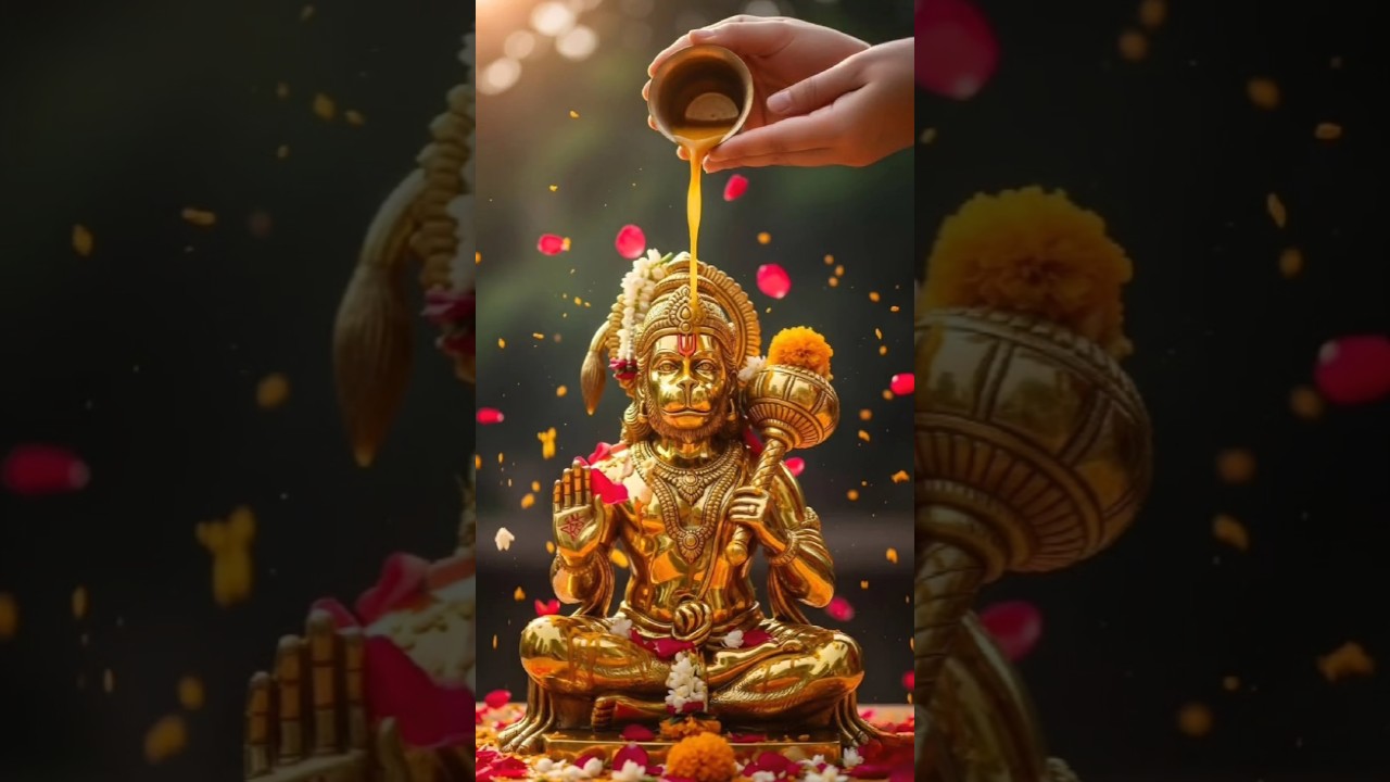 Sri Anjaneyam👌🙏 #lordanjaneya #anjaneyaswamysongs #viralfeed #viralshort #papular #trending
