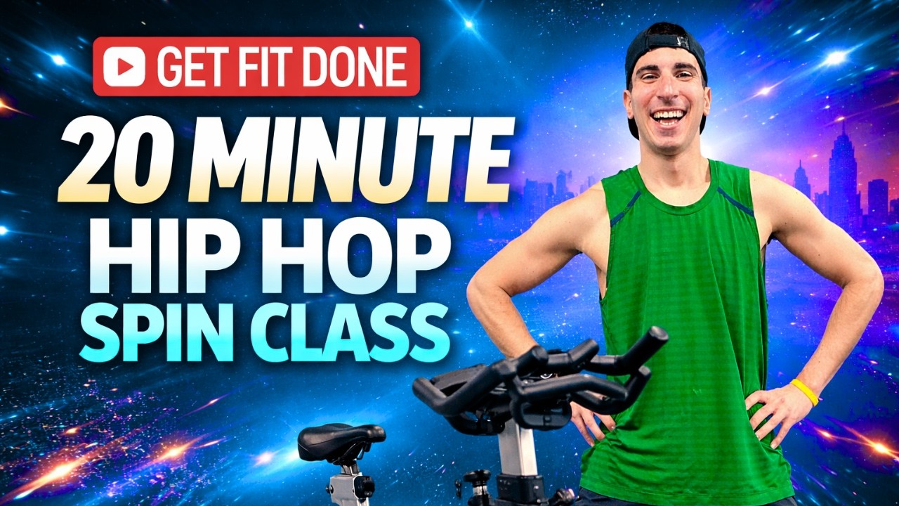20 Minute Hip-Hop Spin Class #1 | Get Fit Done