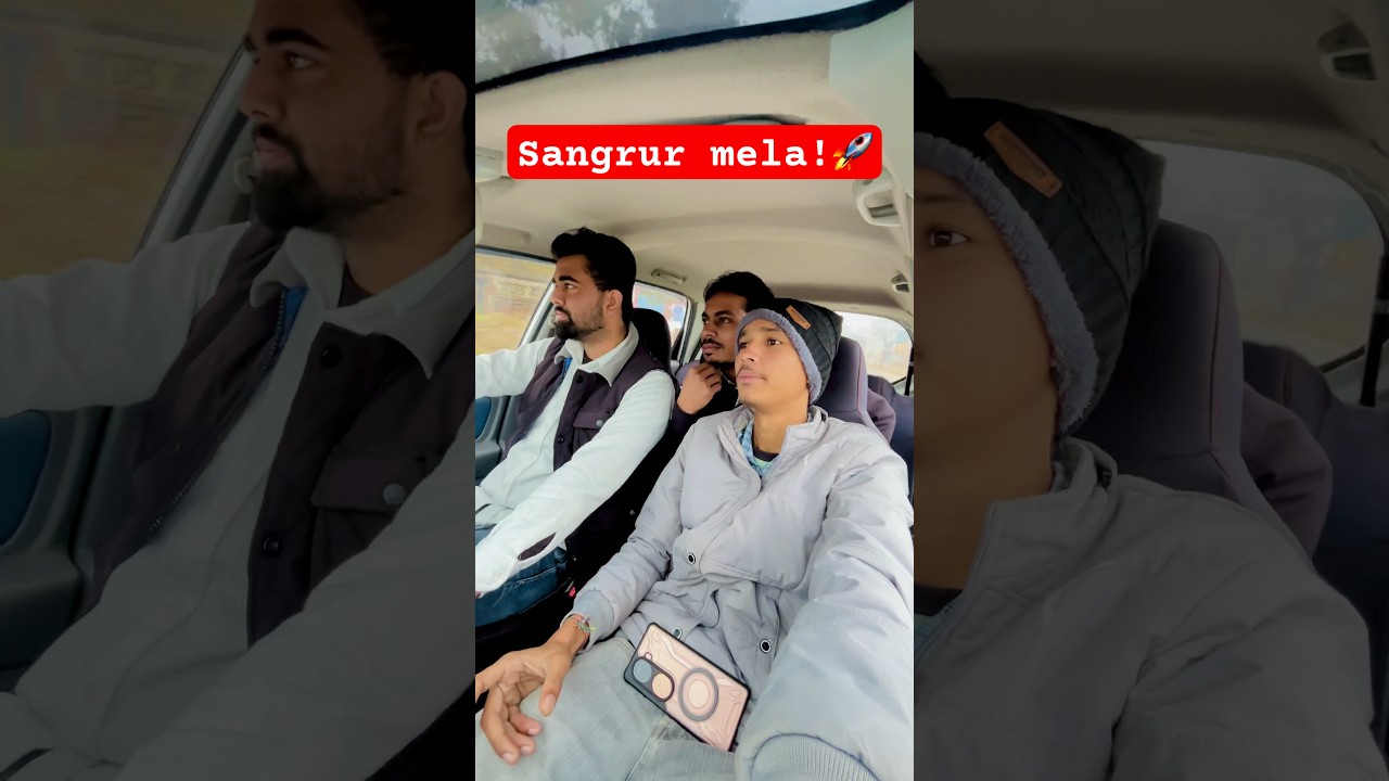 Sangrur Mini Vlog 🚗 | Work Trip & Local Mela Vibes | Punjabi Shorts