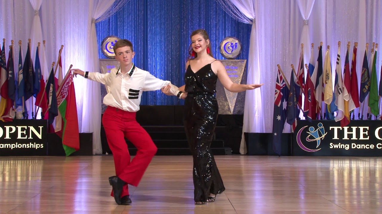 The Open 2018   1st Place Winners   Young America   Tucker Brown and Gracie Pandure