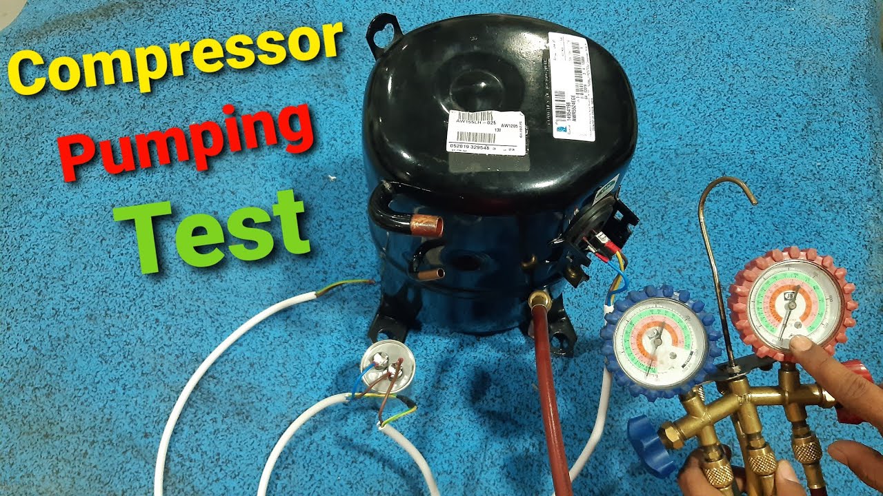 How to test compressor. pumping Back pressure up don problem in urdu/hindi