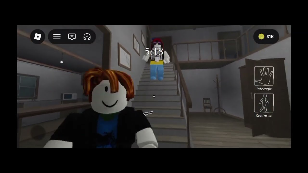 Jogando Granny no roblox parte 16