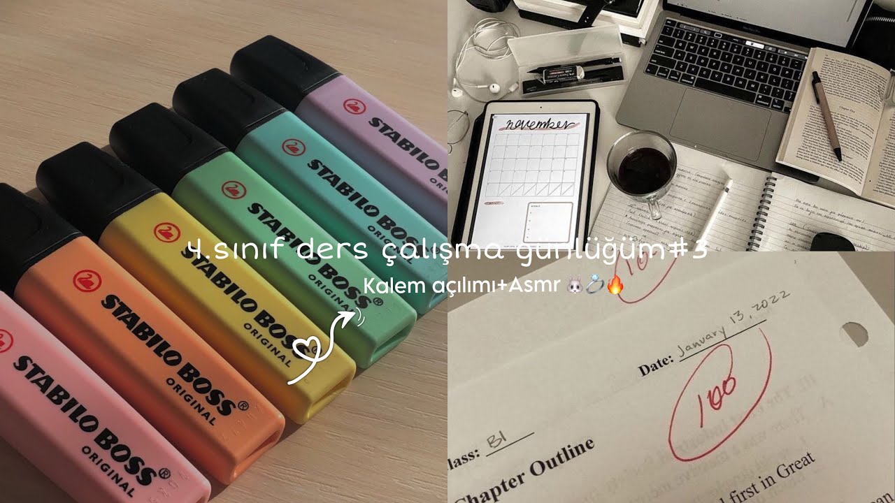 4.sınıf ders çalışma günlüğüm3#/@defnewissy/55 soru✨/Kalem açılımı/Asmr🙂‍↕️#keşfet #study