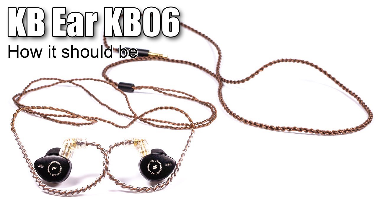 KB Ear KB06 hybrid earphones review