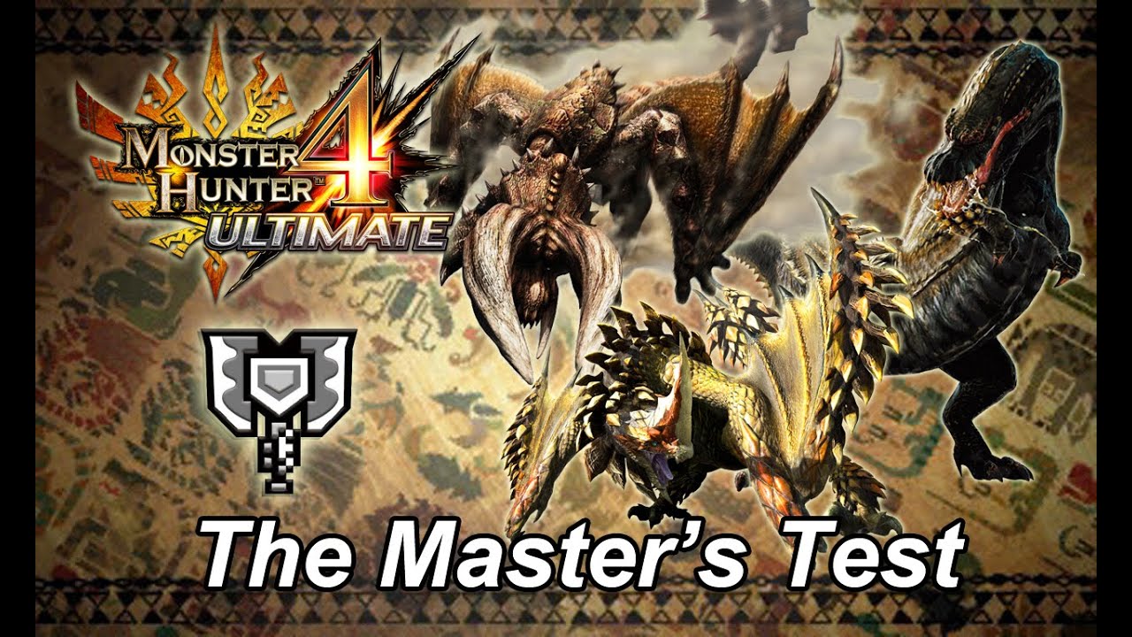 MH4U The Master's Test (Charge Blade) - 6'44''40