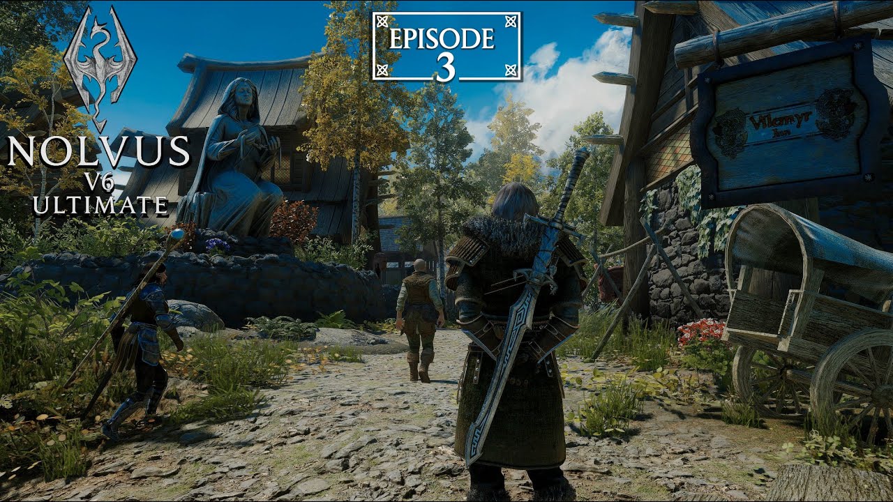 ULTRA Модифицированный Skyrim Remake 2025 &ndash; ЭПИЗОД 3 | Nolvus v6 Ultimate (более 3500 МОДОВ)