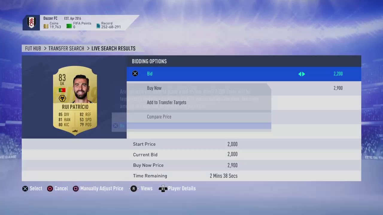 How 2 Mass Bid