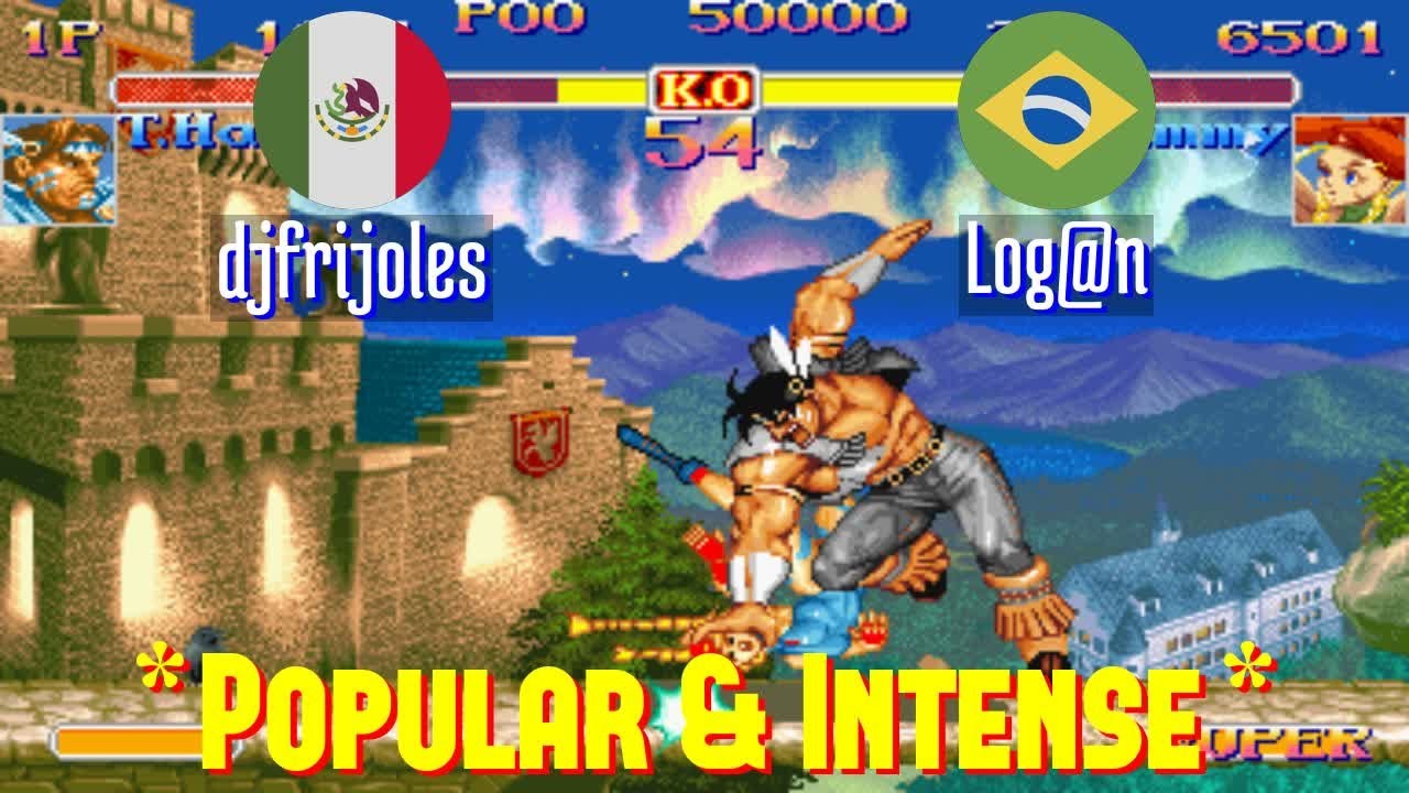 FT5 @ssf2xjr1: djfrijoles (MX) vs Log@n (BR) [Super SF II X ssf2x ssf2 Fightcade] Feb 16