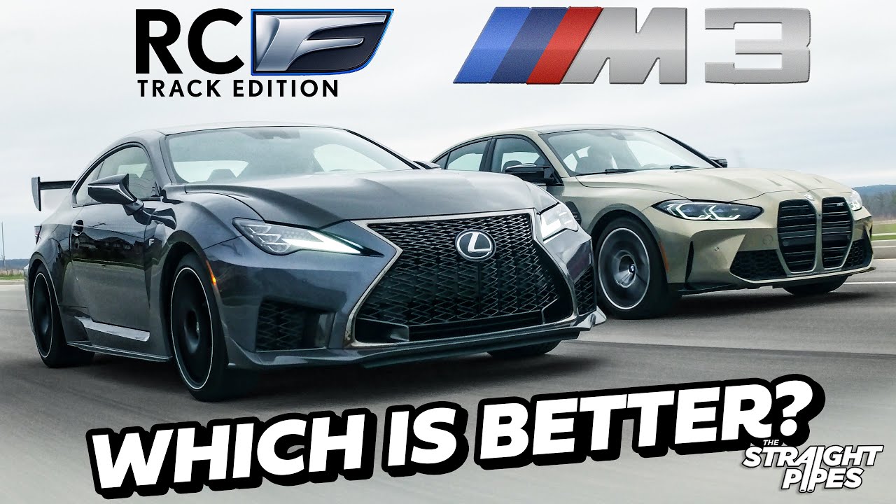 НИЧЬЯ! Lexus RCF Track Edition 2021 против BMW M3