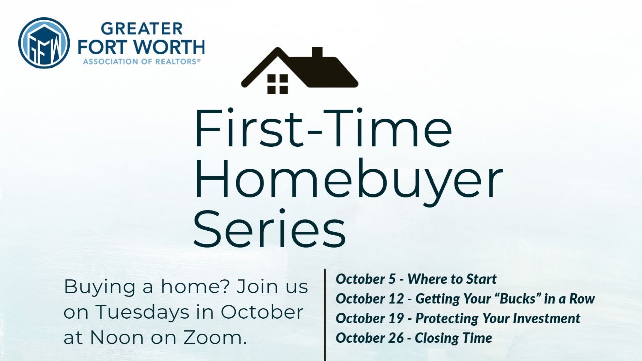 First Time Homebuyer Week 1