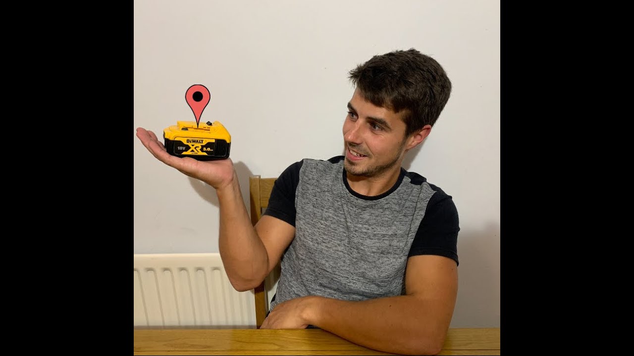 I made a Dewalt Battery tracker