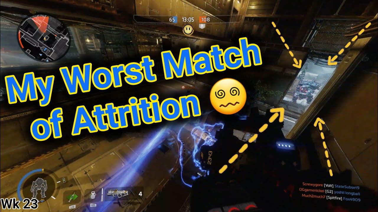 My Worst Attrition Match on Titanfall 2 🥲| Wk 23 | No Commentary
