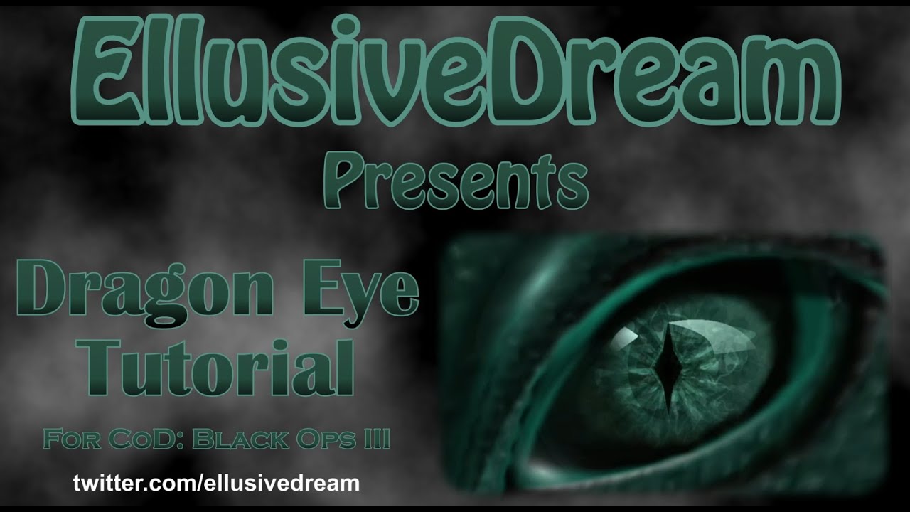 Dragon Eye CoD Emblem Tutorial by EllusiveDream