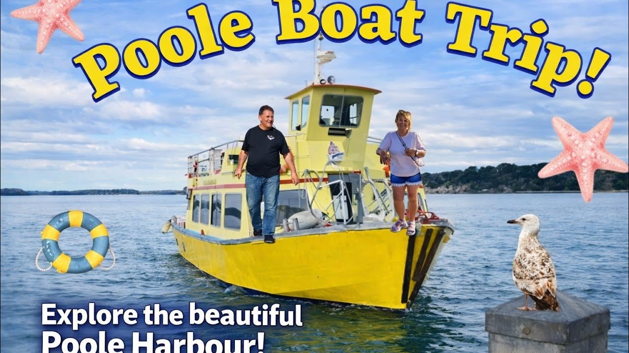 Poole Part 2 , we go on a Boat ride around the Quay 