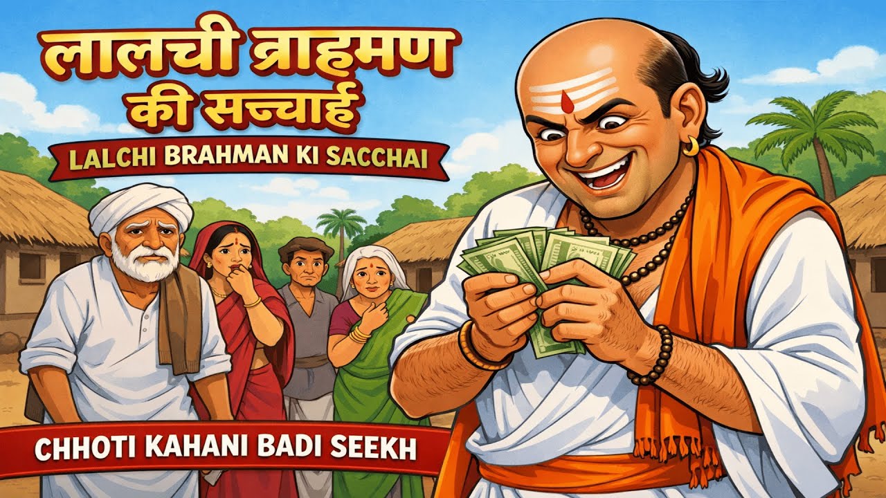 लालची ब्राह्मण की सच्चाई | LALCHI BRAHMAN KI SACCHAI | CHHOTI KAHANI BADI SEEKH | HINDI MORAL KAHANI