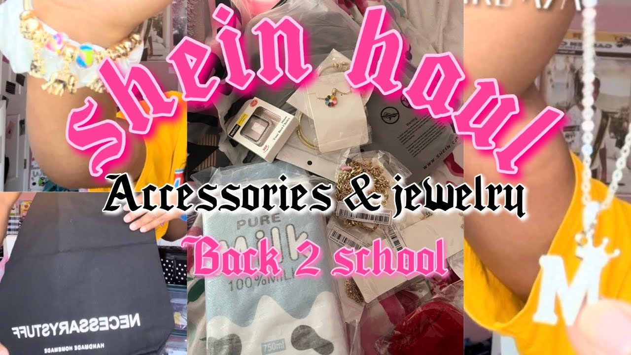 SHEIN BACK TO SCHOOL JEWELRY & ACCESSORIES HAUL!! 😍| life.withmya…