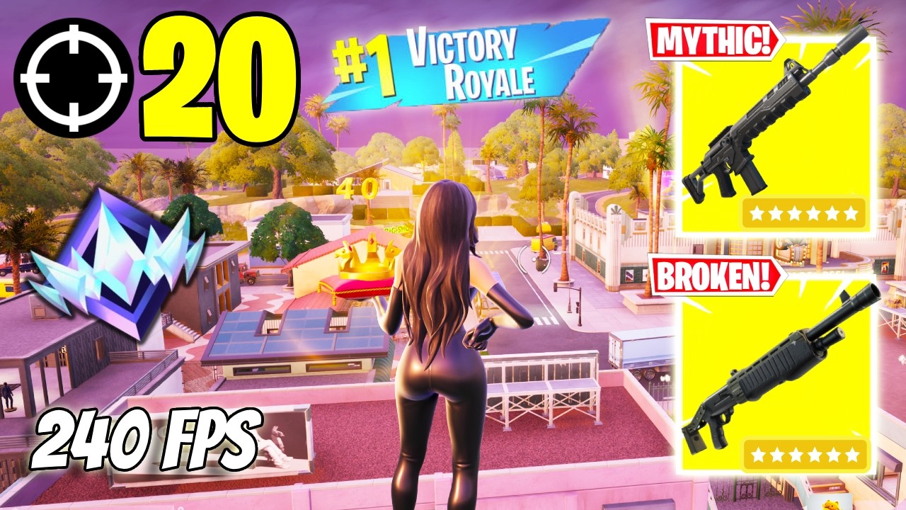 Wiping out the whole map! RANKED RELOAD Gameplay Wins (Fortnite Chapter 7 Keyboard & Mouse)