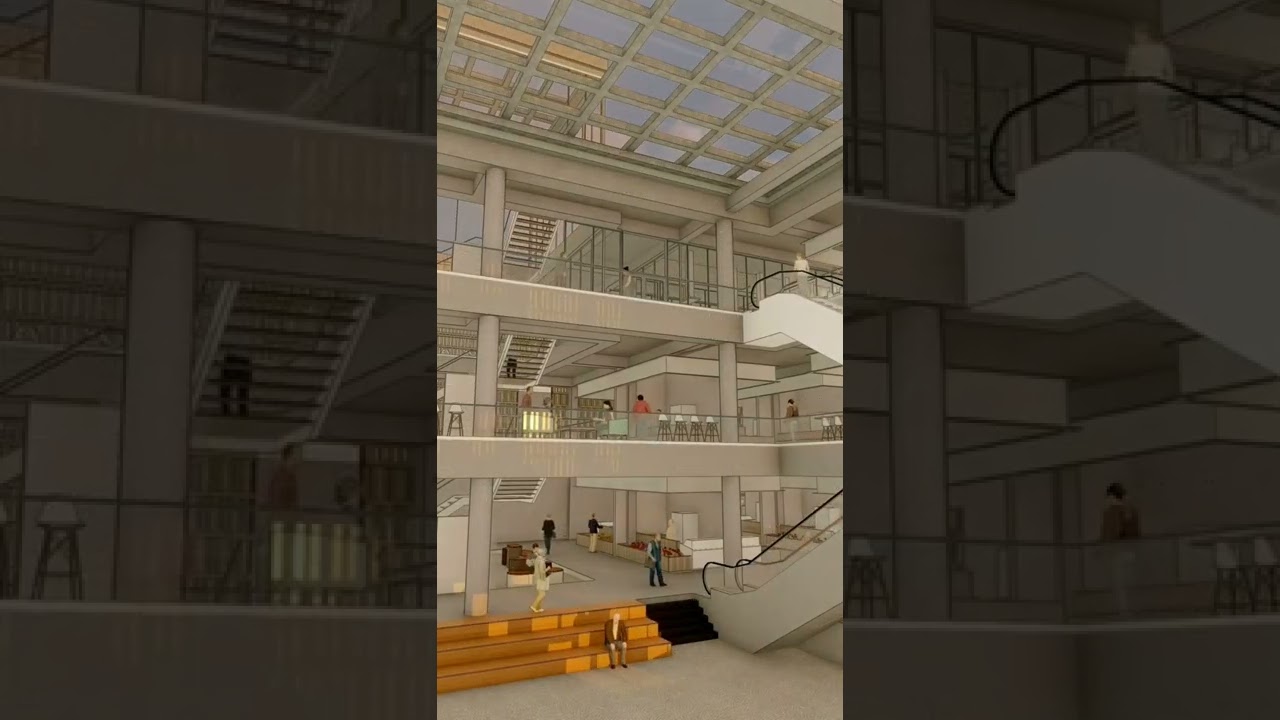 Mall Design Architecture || Shorts || #shorts