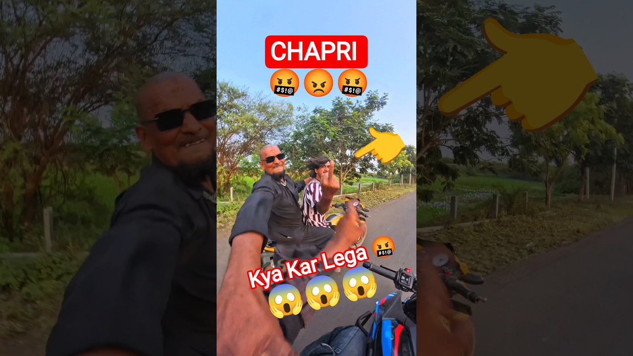 A Random Chapri Crossed All Limits With Girl 🤬😡 Road Rage | Bike Crash 😭😭 #sad #shorts