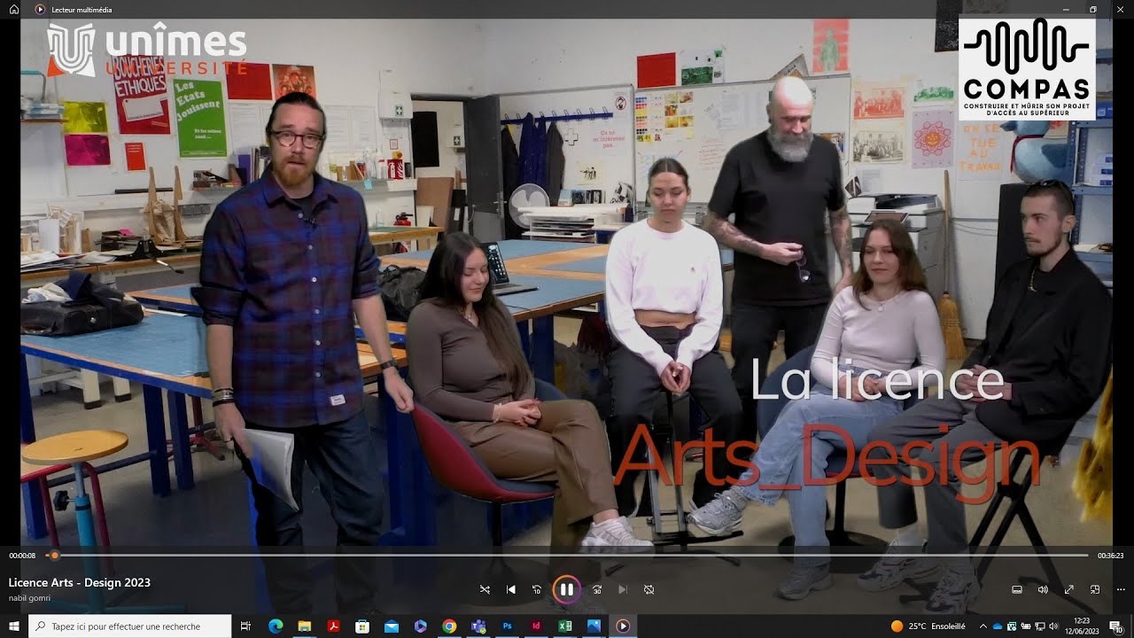 Direct COMPAS : Les études de design