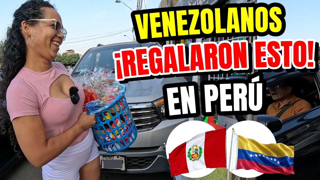 VENEZOLANOS REGALAN ESTO EN PERÚ y NADIE LO ESPERABA 😱