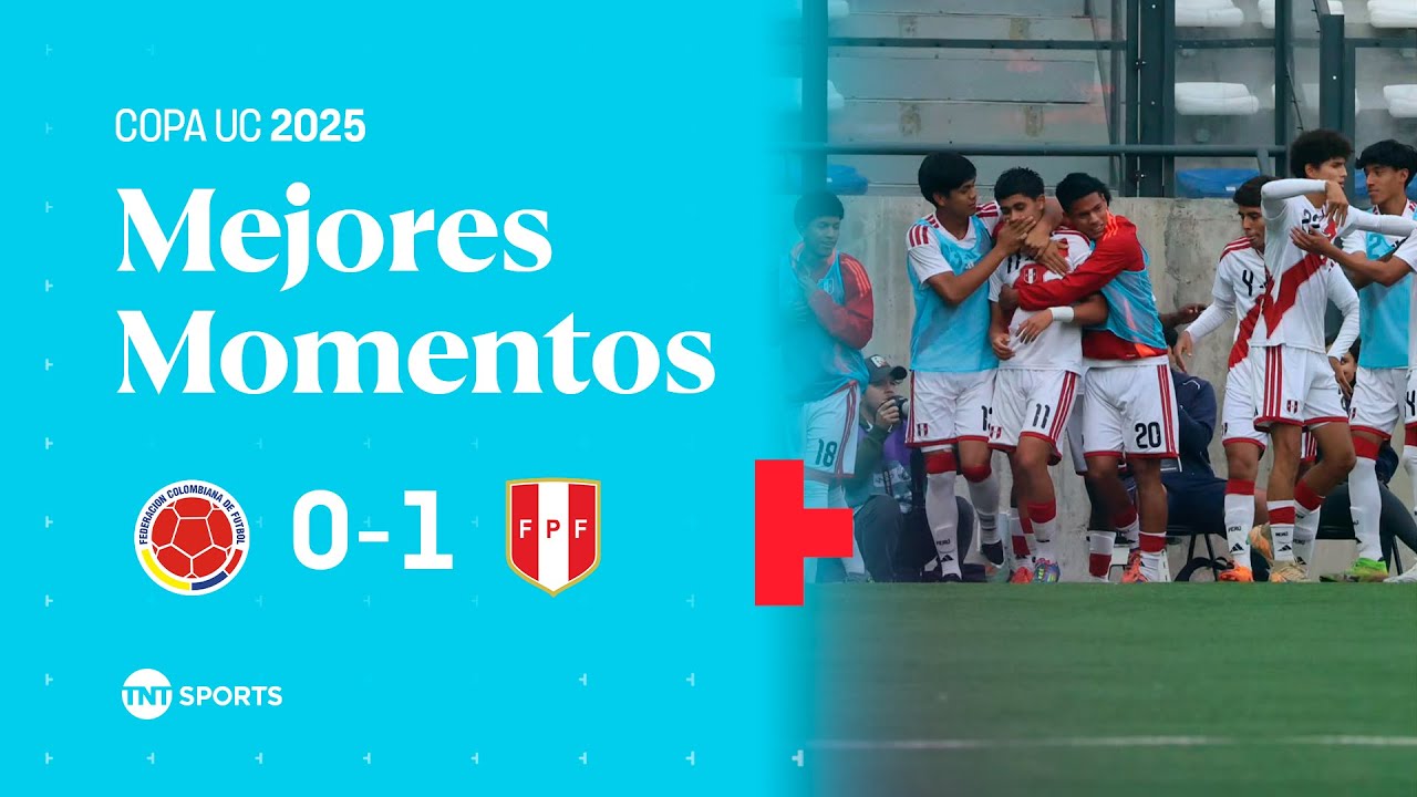 Colombia 0 - 1 Per&uacute; | Copa UC 2025 | TNT Sports