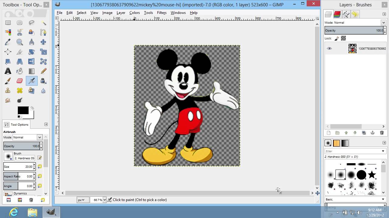 How to Use Align Tool in GIMP