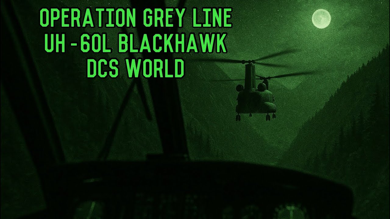 UH-60L Blackhawk | SOF Team HVT Capture Mission | DCS World