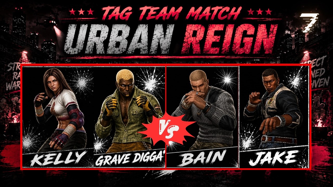 Urban Reign | Tag Team (CPU vs CPU) Vol.07