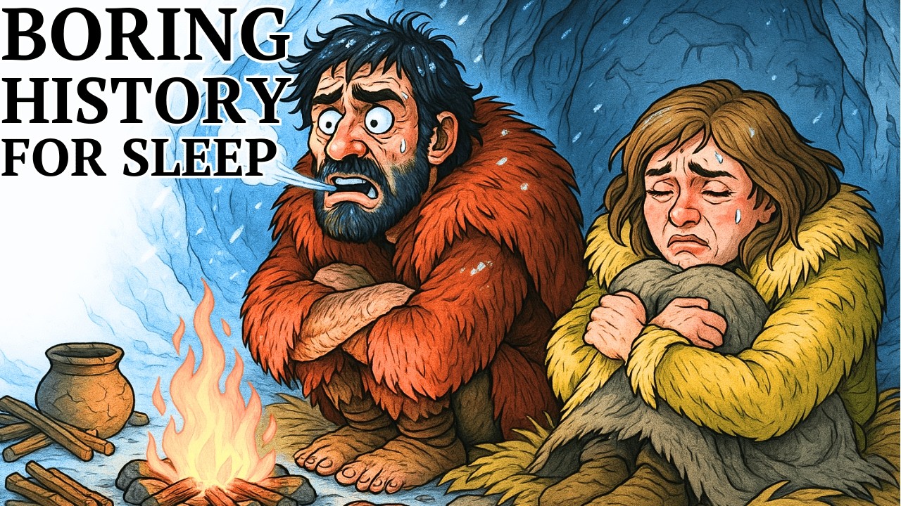 How Prehistoric People Sleep in Caves During Freezing Winters | 3 Hours of Relaxing History